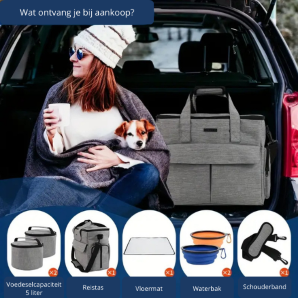 Ultieme Honden Opberg- en Reistas