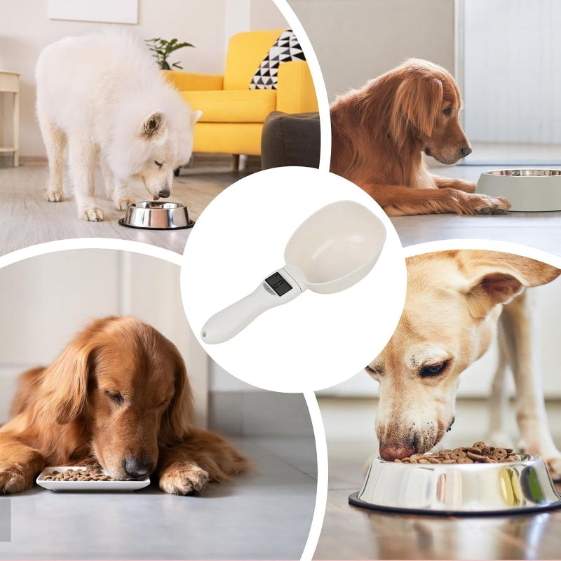 Elektronische maatschep voor huisdierenvoer