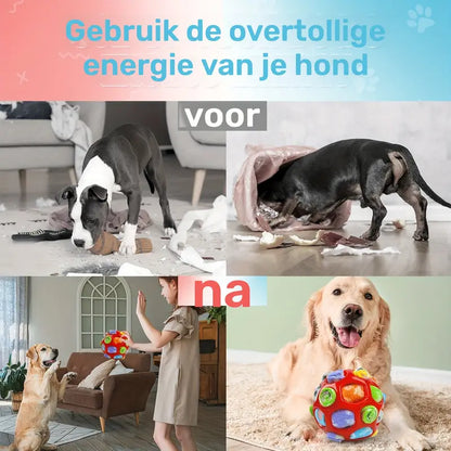 Interactieve snuffelbal hondenspeelgoed