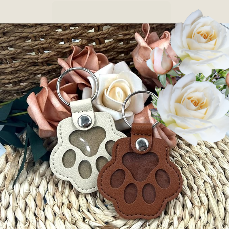 Huisdier aandenken sleutelhanger