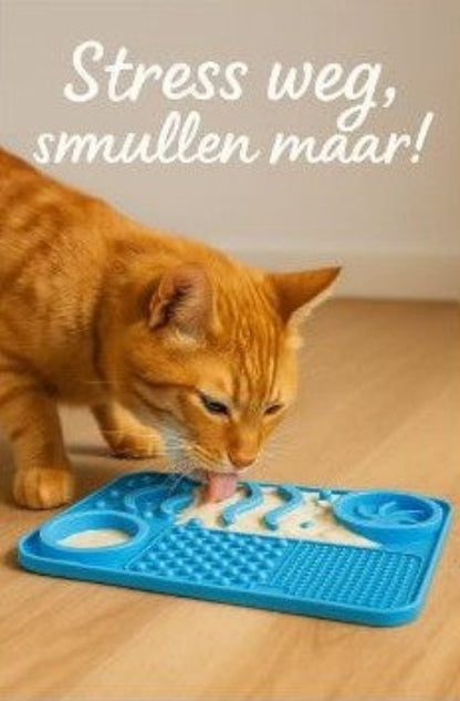 4 in 1 Snuffel- en Likmat met Slowfeeder