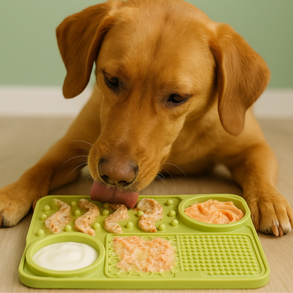 4 in 1 Snuffel- en Likmat met Slowfeeder