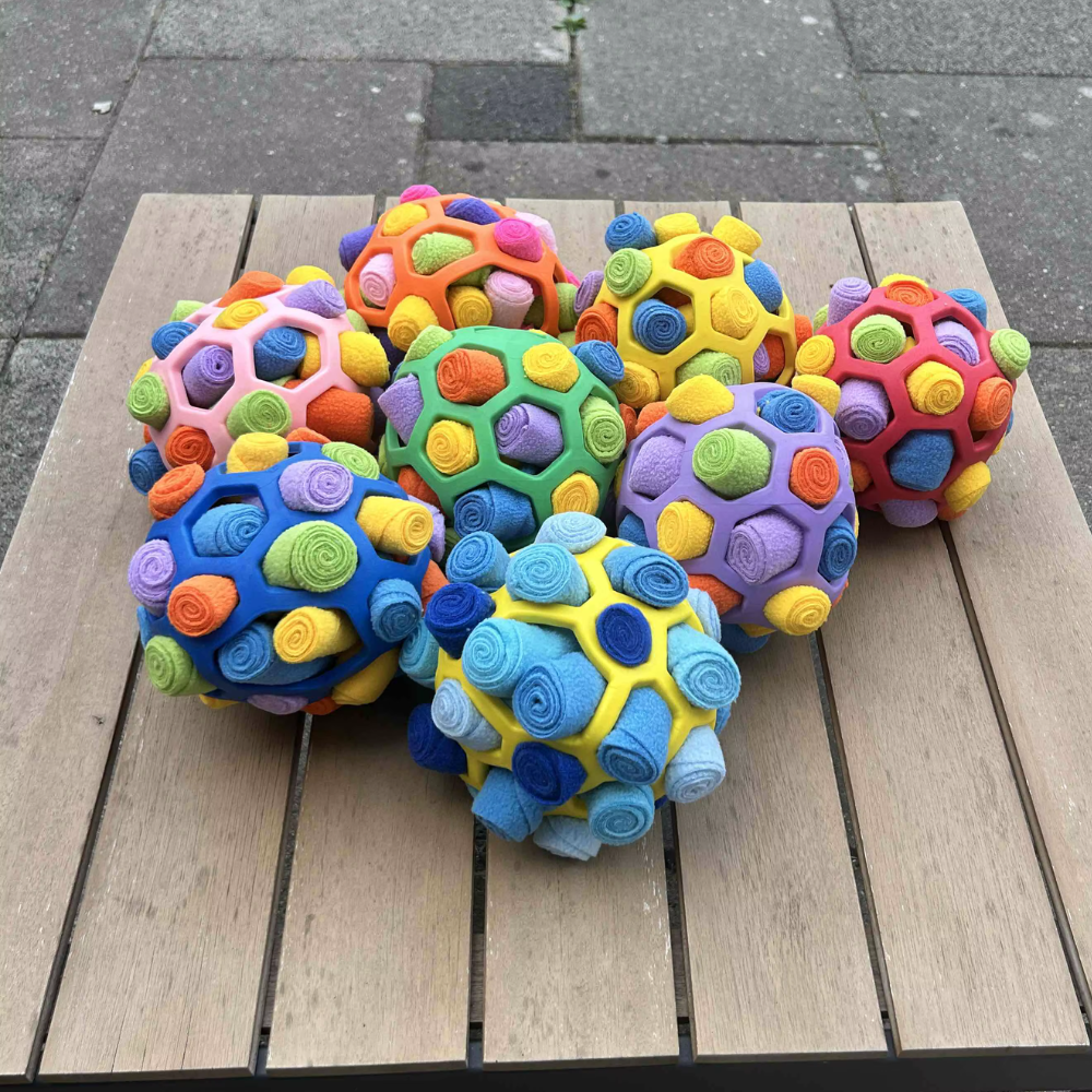 Interactieve snuffelbal hondenspeelgoed