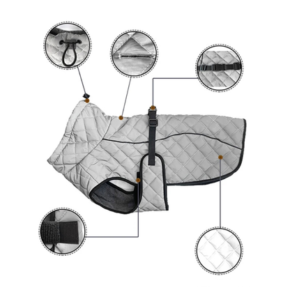 Reflecterende hondenjas – warm, waterdicht & veilig