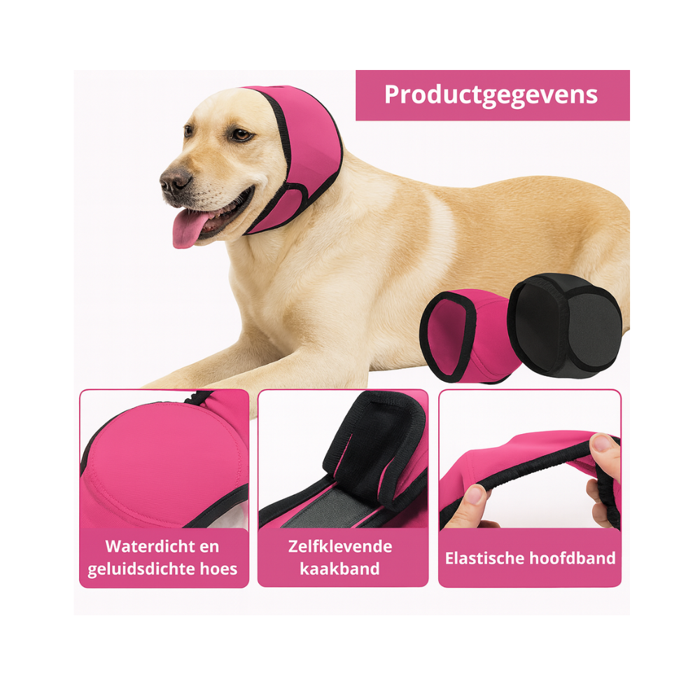Kalmerende Oorbeschermer voor Honden