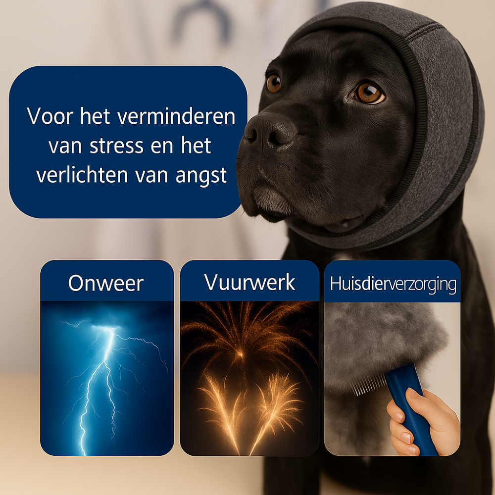 Kalmerende Oorbeschermer voor Honden