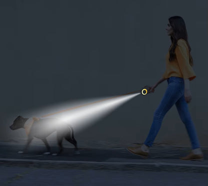 ROJECO Hondenriem met LED licht