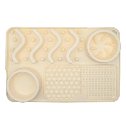 4 in 1 Snuffel- en Likmat met Slowfeeder