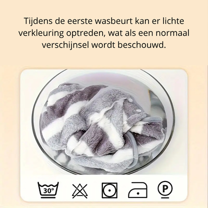 Sneldrogende handdoekjas voor je huisdier