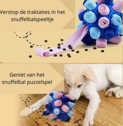Interactieve snuffelbal hondenspeelgoed