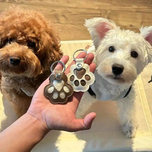 Huisdier aandenken sleutelhanger